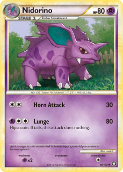 Nidorino #46 HS—Triumphant