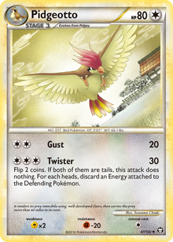 Pidgeotto #47 HS—Triumphant