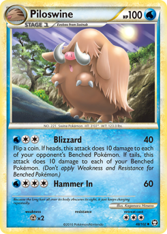Piloswine #48 HS—Triumphant
