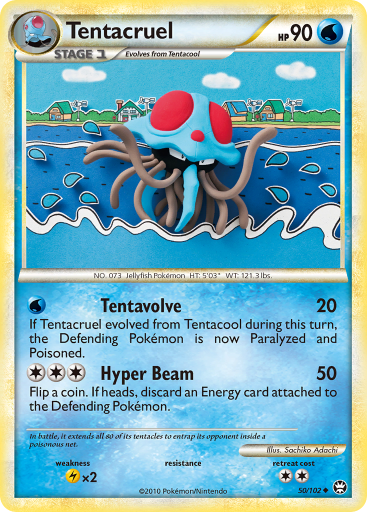 Tentacruel #50 HS—Triumphant