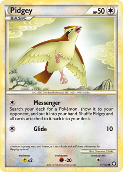 Pidgey #71 HS—Triumphant