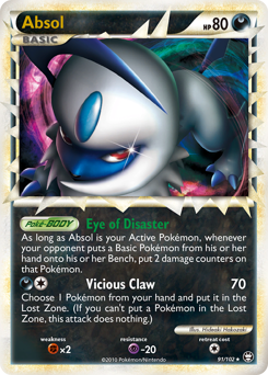 Absol #91 HS—Triumphant
