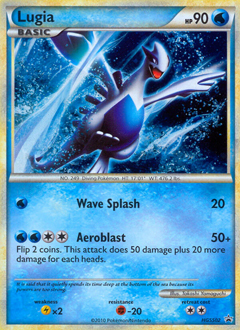 Lugia #HGSS02 HGSS Black Star Promos
