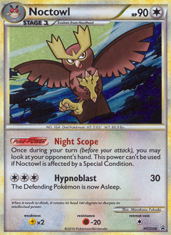 Noctowl #HGSS06 HGSS Black Star Promos