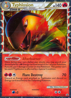 Typhlosion #HGSS09 HGSS Black Star Promos