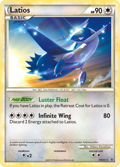Latios #HGSS11 HGSS Black Star Promos