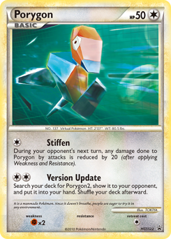 Porygon #HGSS22 HGSS Black Star Promos