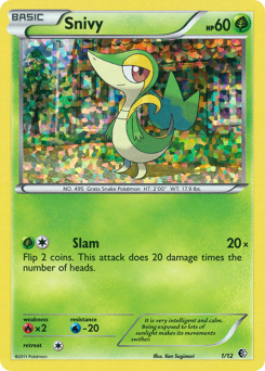Snivy #1 McDonald's Collection 2011