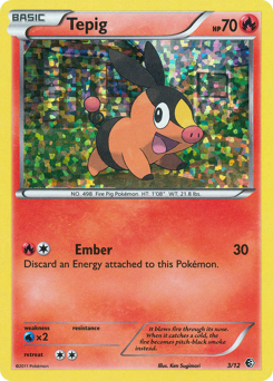 Tepig #3 McDonald's Collection 2011
