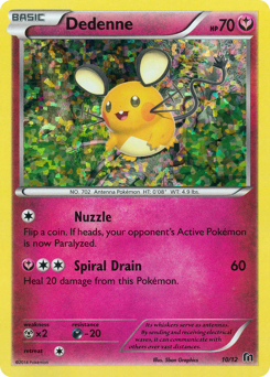 Dedenne #10 McDonald's Collection 2016