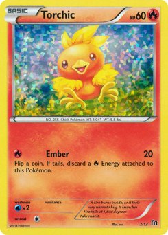 Torchic #2 McDonald's Collection 2016