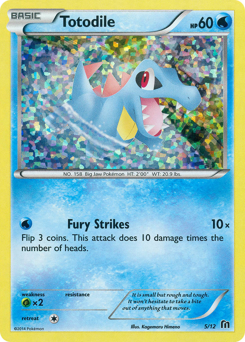 Totodile #5 McDonald's Collection 2016