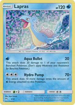 Lapras #5 McDonald's Collection 2019