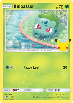 Bulbasaur #1 McDonald's Collection 2021