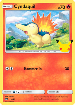 Cyndaquil #10 McDonald's Collection 2021
