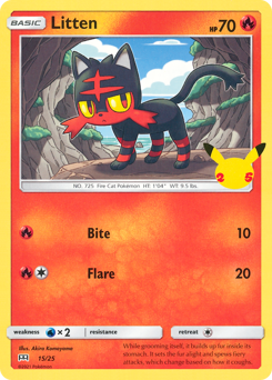Litten #15 McDonald's Collection 2021