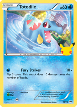 Totodile #18 McDonald's Collection 2021
