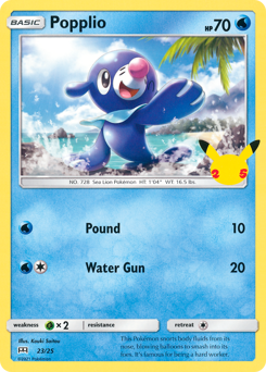 Popplio #23 McDonald's Collection 2021