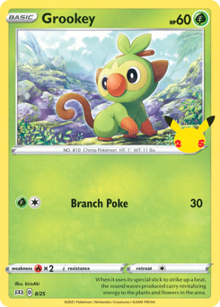 Grookey #8 McDonald's Collection 2021