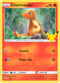Charmander #9 McDonald's Collection 2021