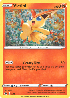 Victini #5 McDonald's Collection 2022
