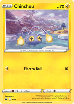 Chinchou #8 McDonald's Collection 2022