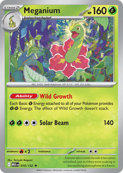 Meganium #10 Mega Evolution