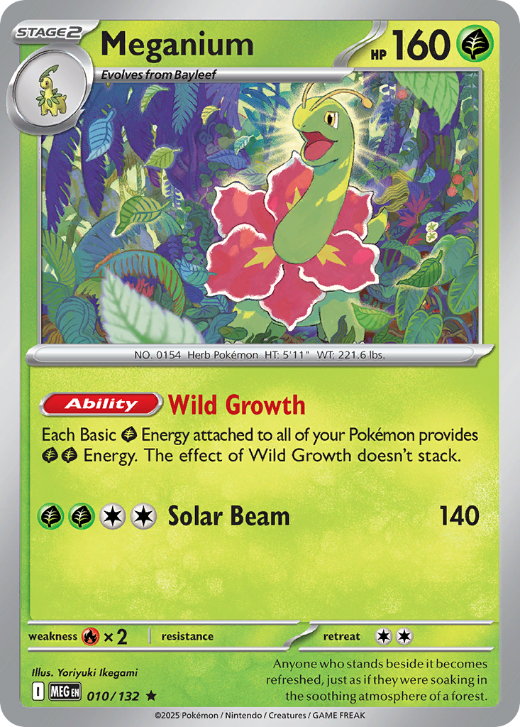 Meganium #10 Mega Evolution