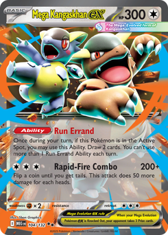 Mega Kangaskhan ex #104 Mega Evolution