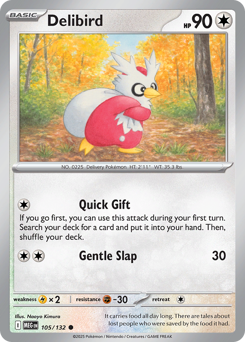 Delibird #105 Mega Evolution