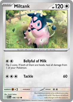 Miltank #106 Mega Evolution