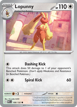 Lopunny #108 Mega Evolution