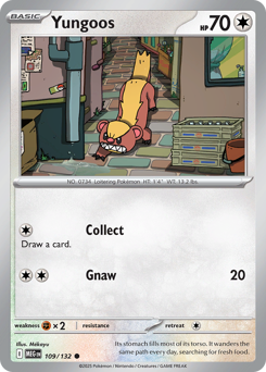 Yungoos #109 Mega Evolution