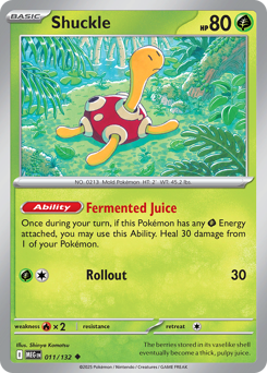 Shuckle #11 Mega Evolution