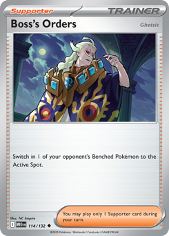 Boss's Orders #114 Mega Evolution