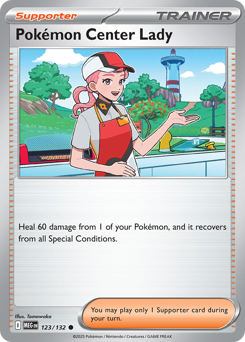 Pokémon Center Lady #123 Mega Evolution
