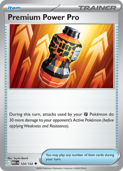 Premium Power Pro #124 Mega Evolution