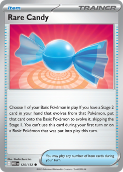 Rare Candy #125 Mega Evolution