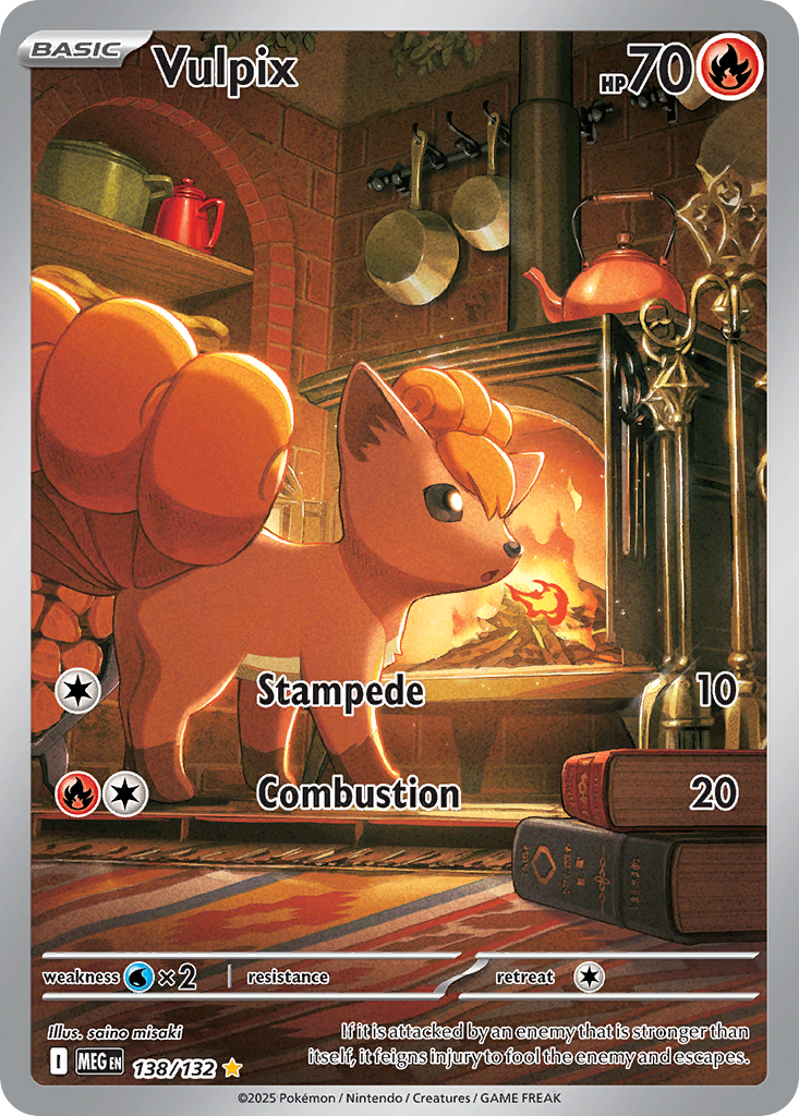 Vulpix #138 Mega Evolution