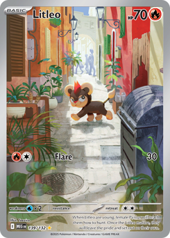 Litleo #139 Mega Evolution
