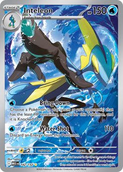 Inteleon #142 Mega Evolution
