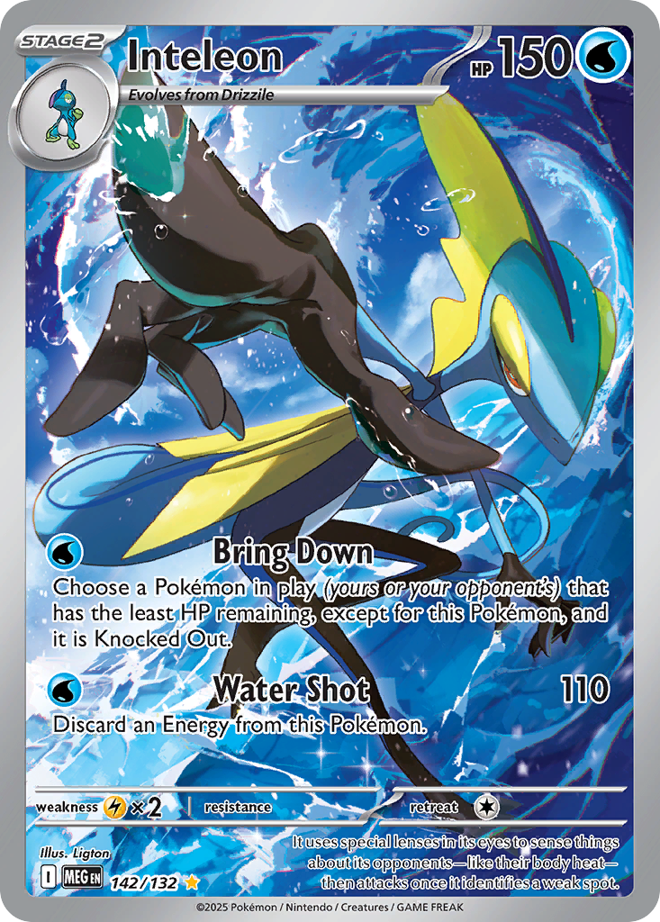 Inteleon #142 Mega Evolution