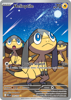 Helioptile #143 Mega Evolution