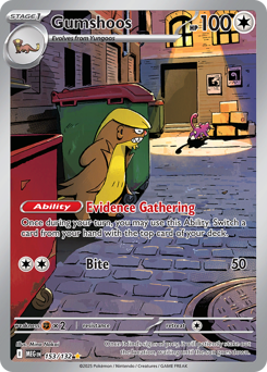 Gumshoos #153 Mega Evolution
