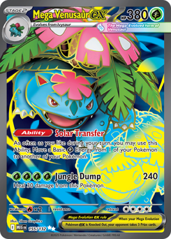 Mega Venusaur ex #155 Mega Evolution
