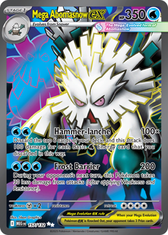 Mega Abomasnow ex #157 Mega Evolution