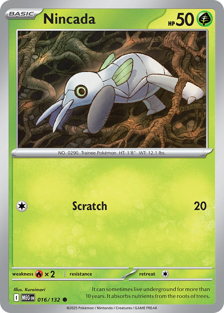 Nincada #16 Mega Evolution
