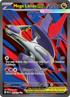 Mega Latias ex #163 Mega Evolution