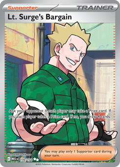 Lt. Surge's Bargain #170 Mega Evolution