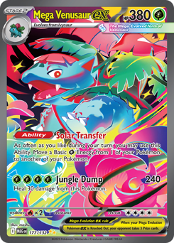 Mega Venusaur ex #177 Mega Evolution